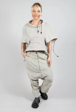 Rundholz Dip Trousers^Corduroy Drop Crotch Trousers in Eraser