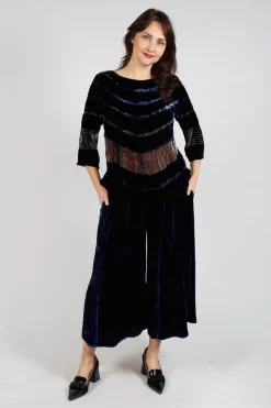 Bianco Levrin Shirts & Blouses^Cornelia Shirt in Navy Wave