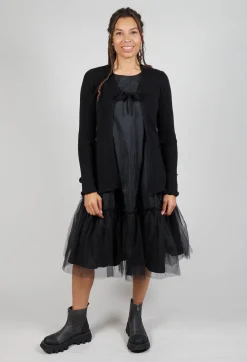 Pluslavie Cardigans^Cotton Cardigan in Black
