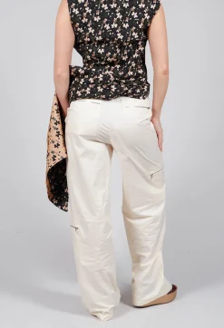 IXOS Trousers^Cotton Cargo Trousers in Latte