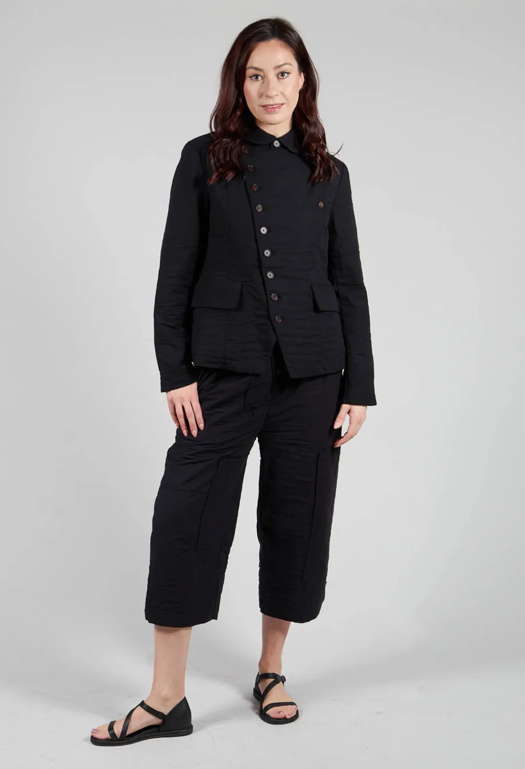 Aleksandr Manamis Jackets^Cotton Jacket in Black