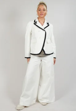 Stefano Mortari Jackets^Cotton Jacket in Cream