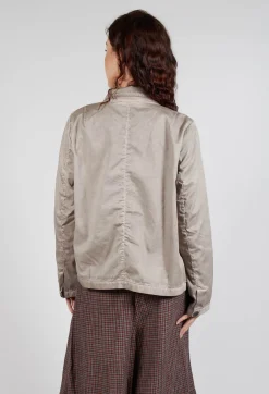Umit Unal Jackets^Cotton Jacket in Original Brown