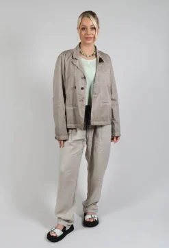 Umit Unal Jackets^Cotton Jacket in Original Brown