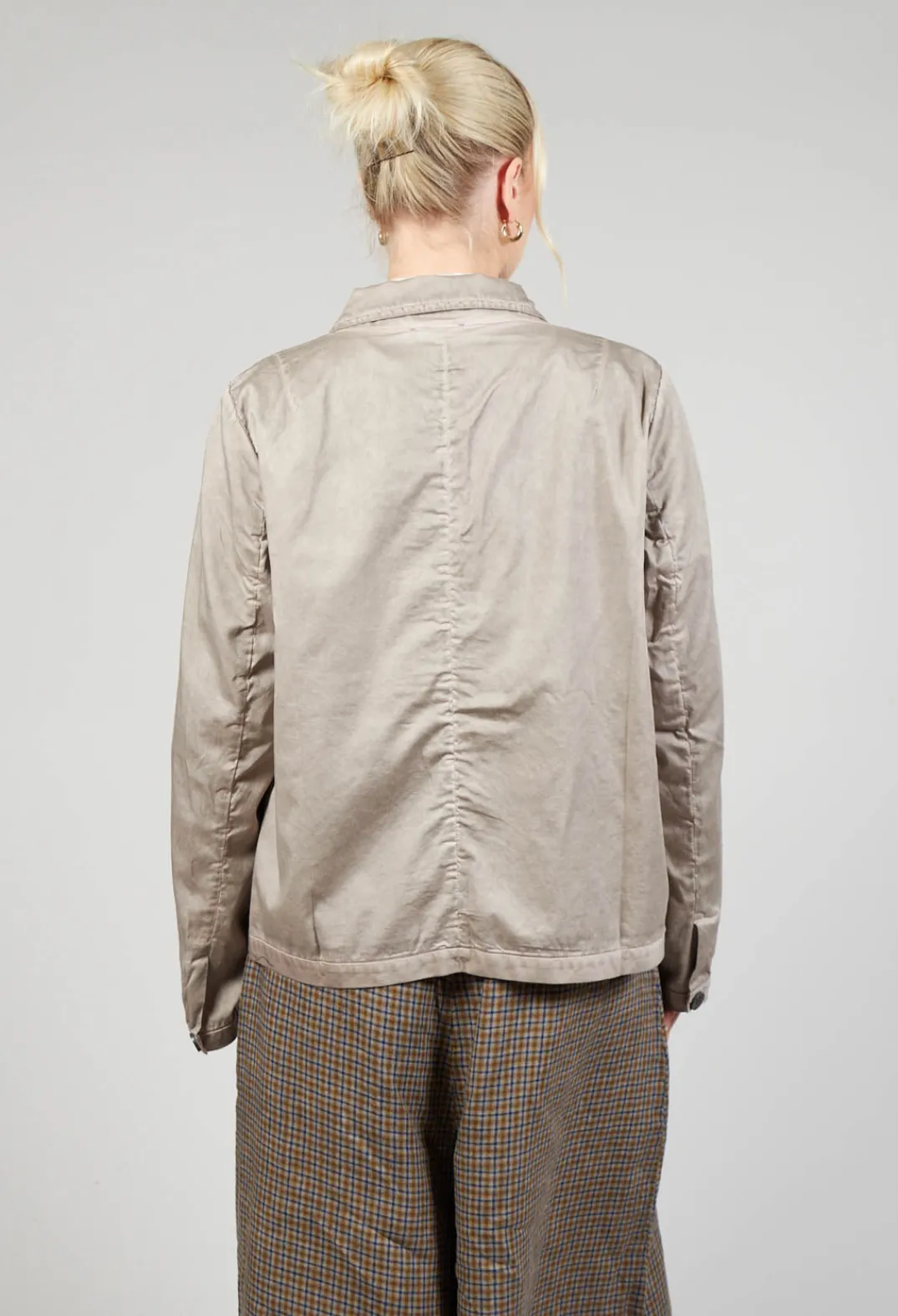 Umit Unal Jackets^Cotton Jacket in Original Brown