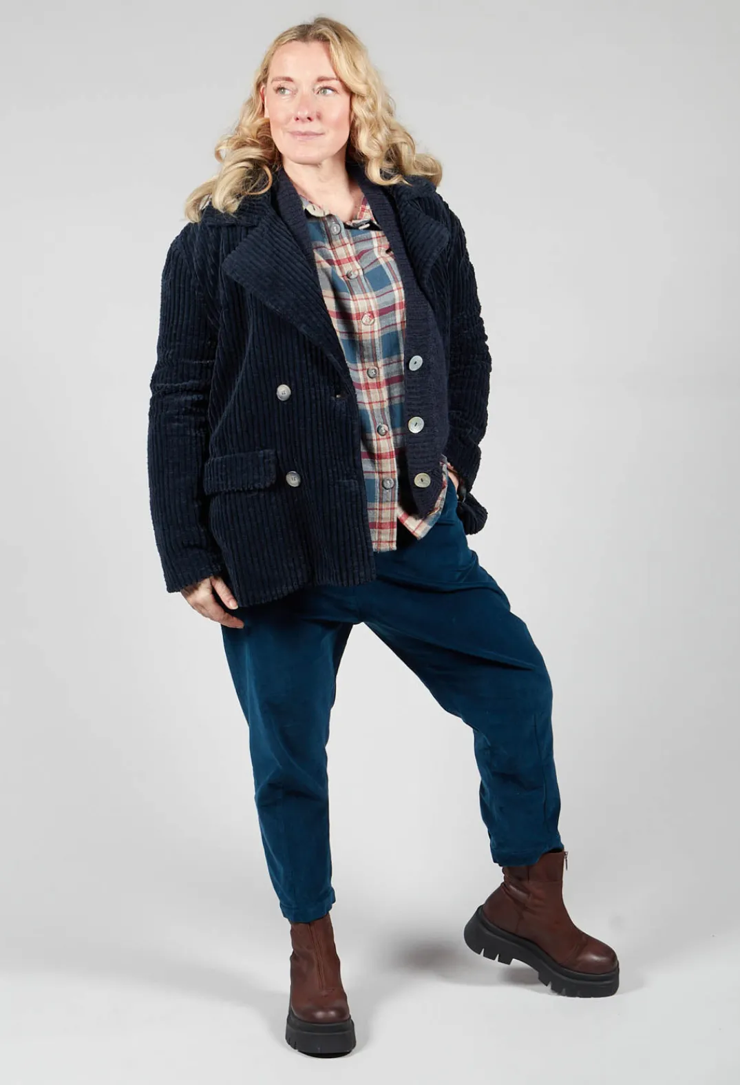 Amici Shirts & Blouses^Cotton Plaid Button Up Shirt in Sand