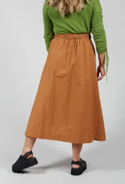 Maliparmi Skirts^Cotton Shan Skirt in Biscotto