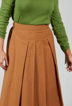 Maliparmi Skirts^Cotton Shan Skirt in Biscotto