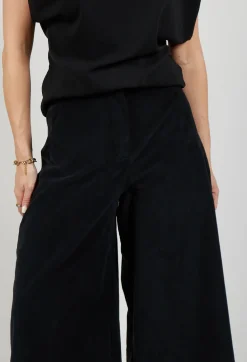 Stefano Mortari Trousers^Cotton Trousers in Black
