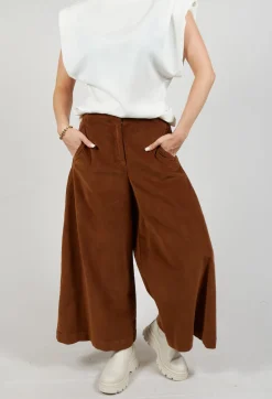 Stefano Mortari Trousers^Cotton Trousers in Brown