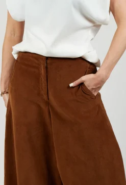 Stefano Mortari Trousers^Cotton Trousers in Brown
