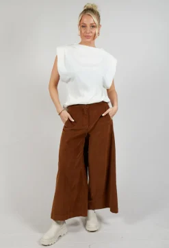 Stefano Mortari Trousers^Cotton Trousers in Brown