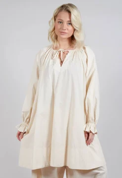 Amici Tops^Cotton Tunic in Cream