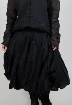 Rundholz Dip Skirts^Cotton Tutu Skirt in Black Stiff