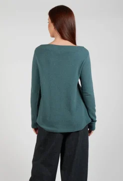 Operificio Neirami Tops^Cowl Neck Jumper in Agave