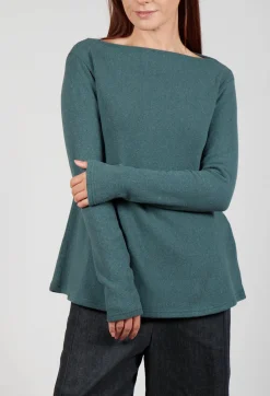 Operificio Neirami Tops^Cowl Neck Jumper in Agave