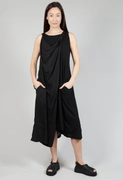 Rundholz Mainline Dresses^Cowl Neckline Dress in Black