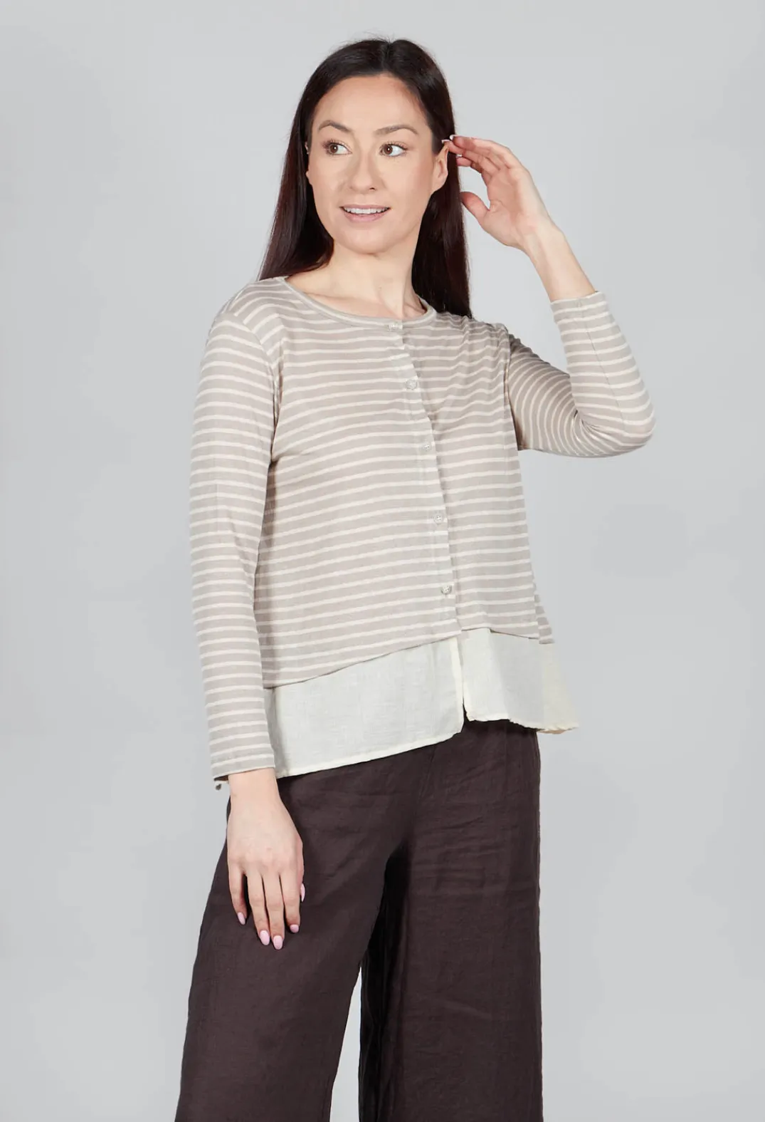 Mama B Cardigans^Cratere Cardigans In Argento