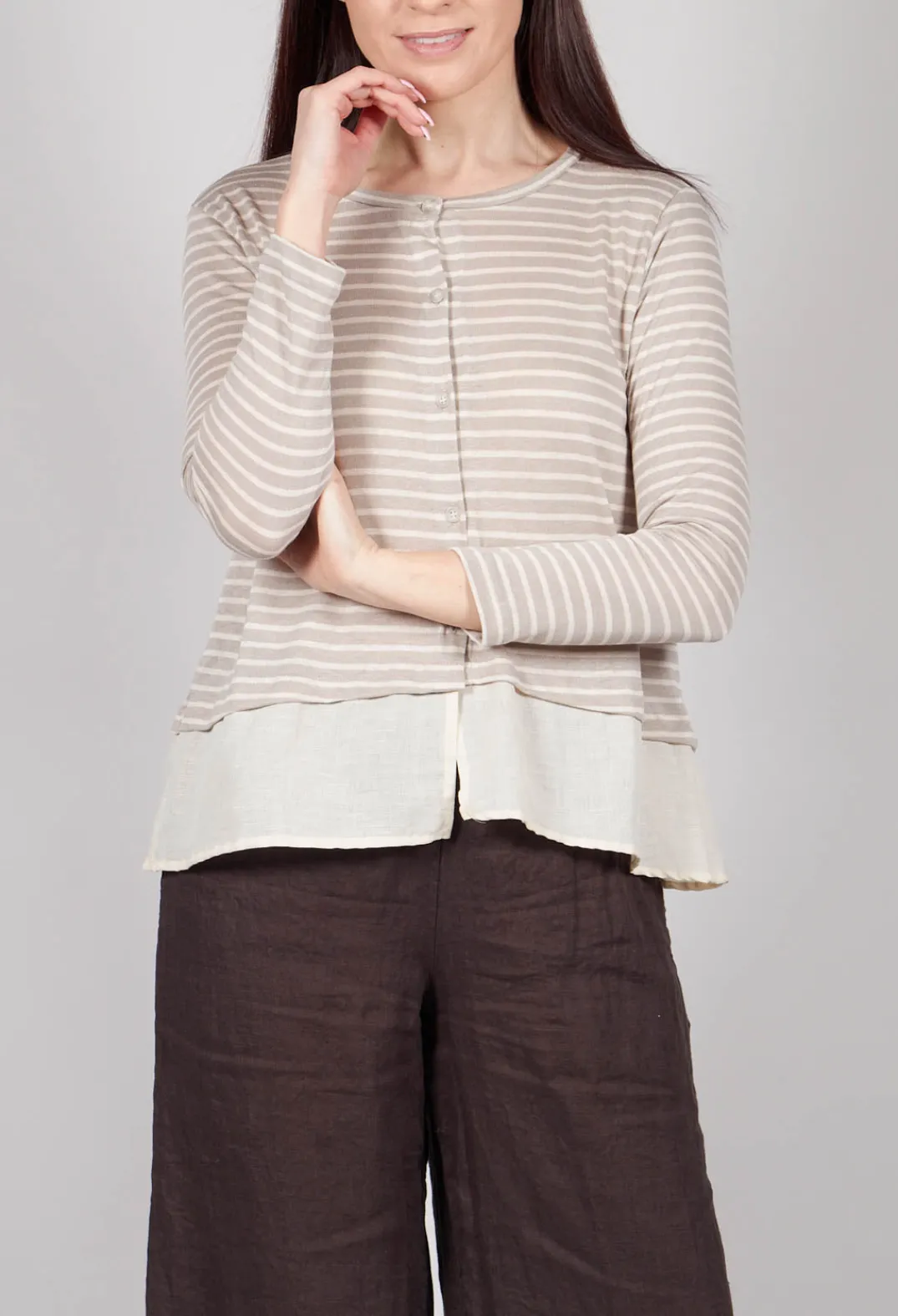 Mama B Cardigans^Cratere Cardigans In Argento