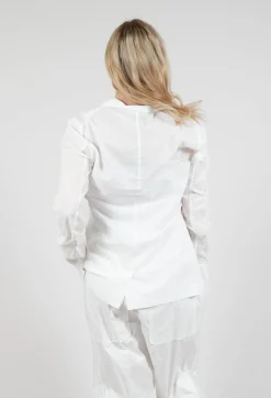 Rundholz Mainline Jackets^Crinkle Jacket in Starwhite