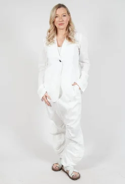 Rundholz Mainline Jackets^Crinkle Jacket in Starwhite