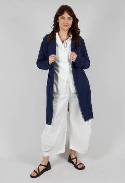 Rundholz Black Label Trousers^Cropped Balloon Trousers in Offwhite