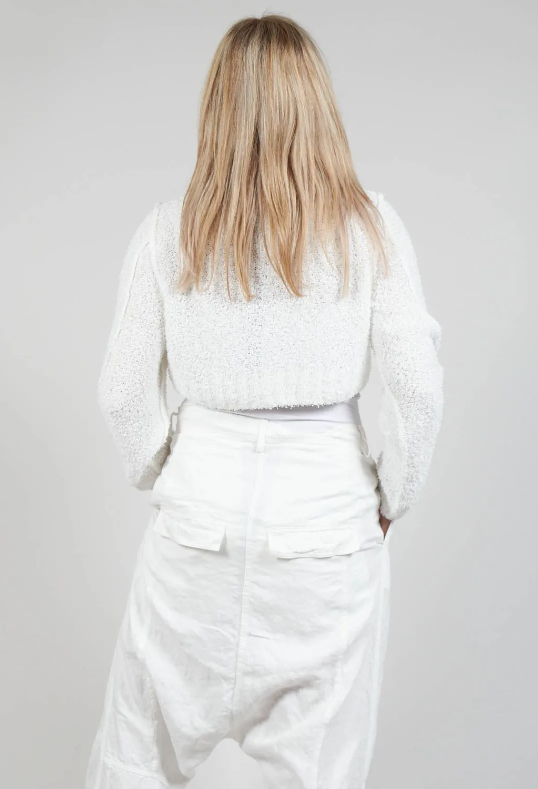 Rundholz Mainline Cardigans^Cropped Cardigan in Callas