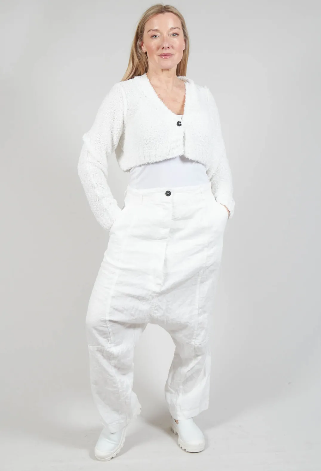 Rundholz Mainline Cardigans^Cropped Cardigan in Callas