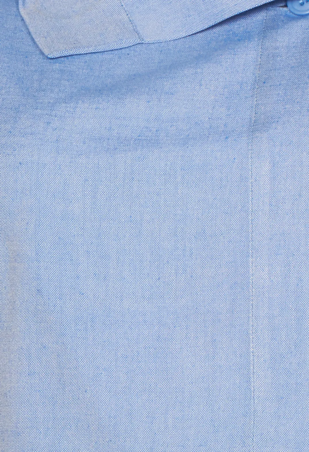 Nijii Jackets^Cropped Cardigan with Pointed Collar in Light Blue