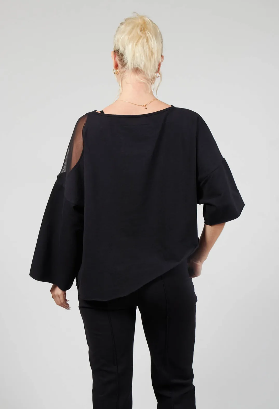 Philomena Christ Jumpers^Cropped Jumper in Black