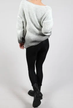 Sanctamuerte Leggings^Cropped Lace Leggins in Pizzo Nero