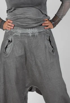 Rundholz Dip Trousers^Cropped Leg Sweatpants in Pencil Cloud