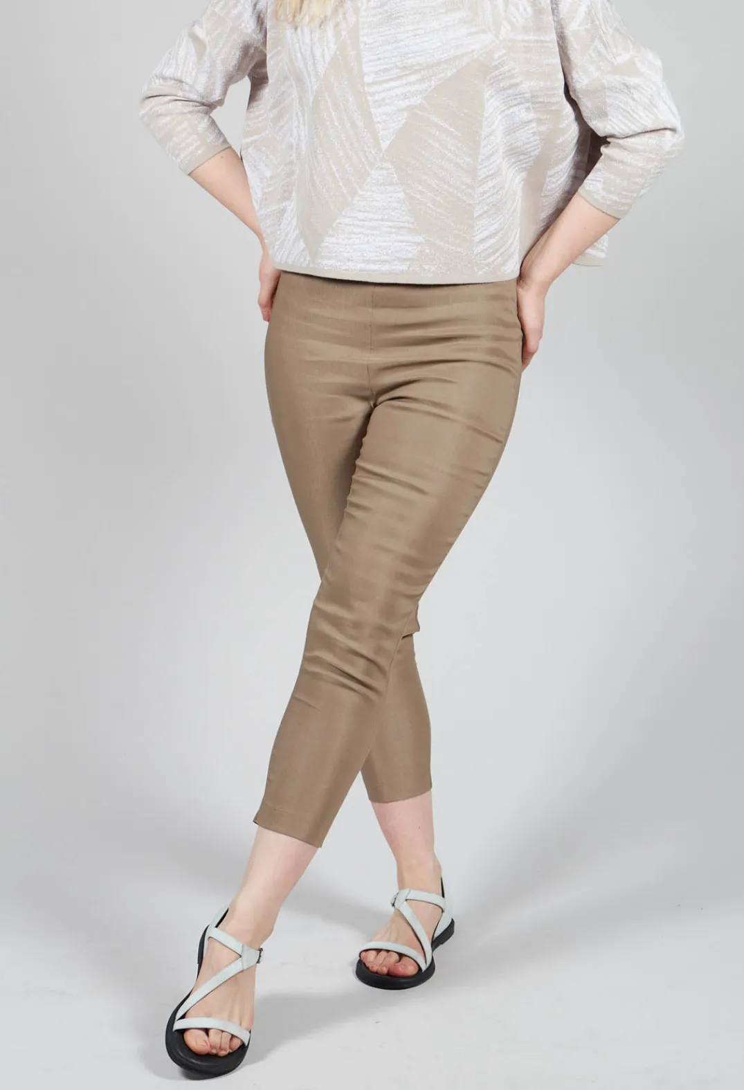 Sarah Pacini Leggings^Cropped Pull On Trousers