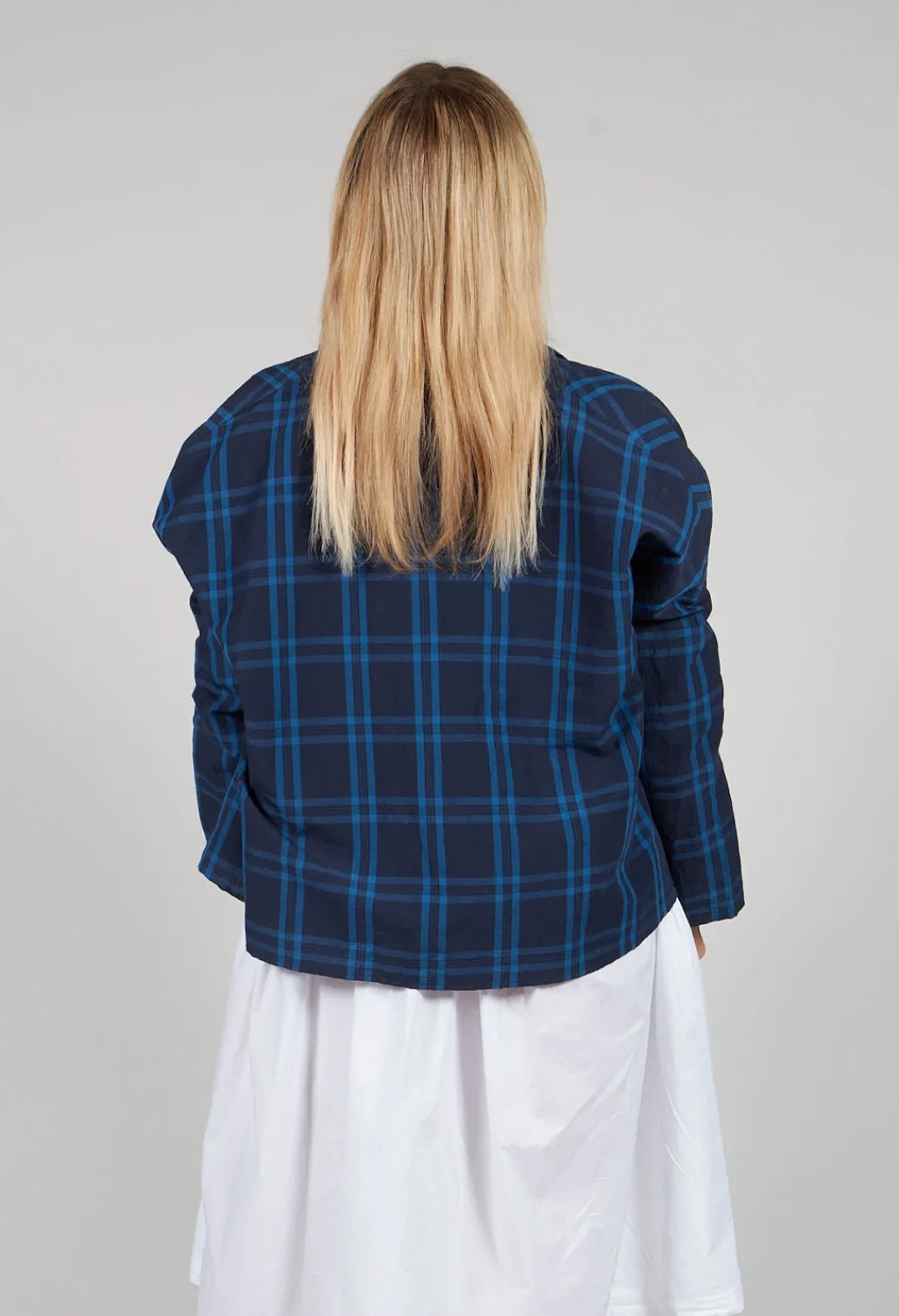 Apuntob Shirts & Blouses^Cropped Shirt in Denim