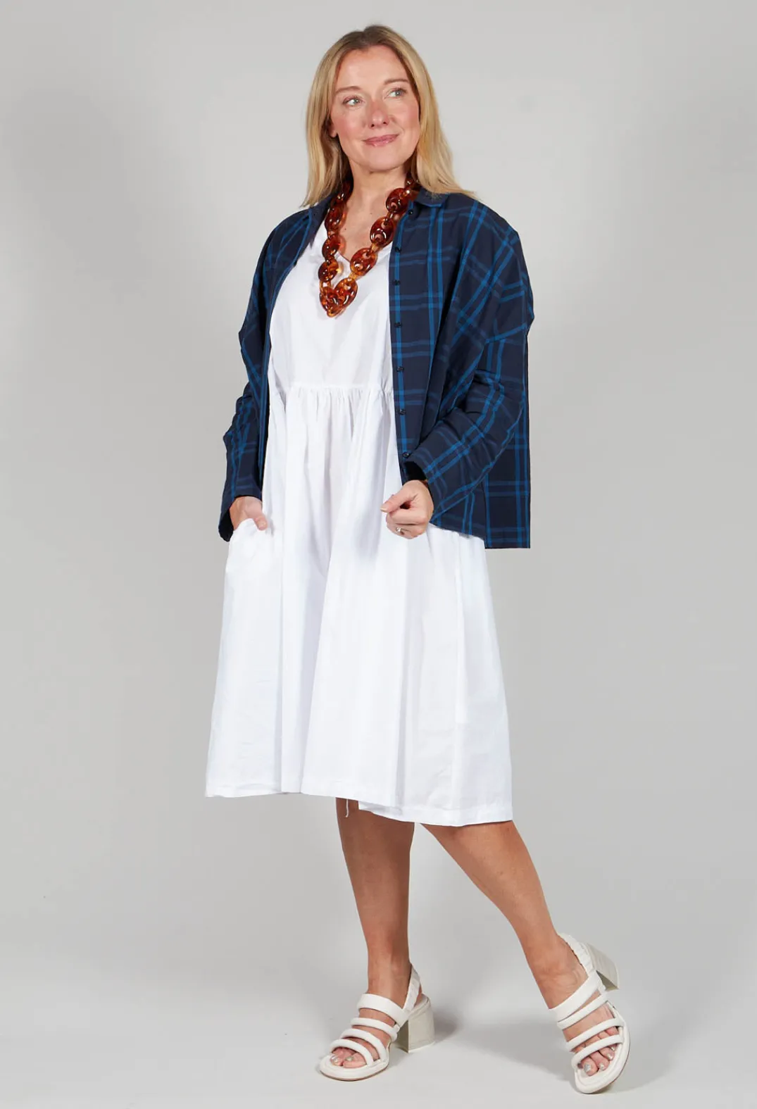 Apuntob Shirts & Blouses^Cropped Shirt in Denim