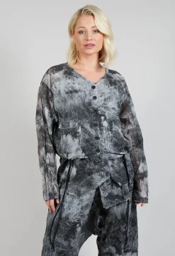 Pal Offner Shirts & Blouses^Cropped Shirt in Steppe Black