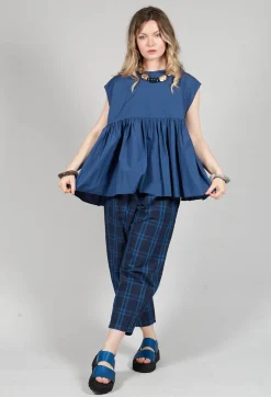 Apuntob Trousers^Cropped Trousers in Denim