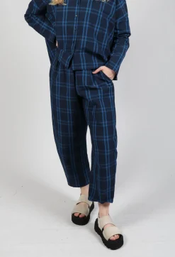 Apuntob Trousers^Cropped Trousers in Denim