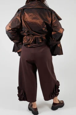 Mei Meij Trousers^Cropped Trousers with Embellishment Detail in Java