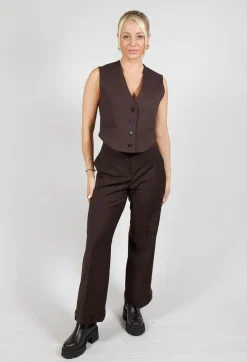 Mei Meij Jackets^Cropped Waistcoat in Java