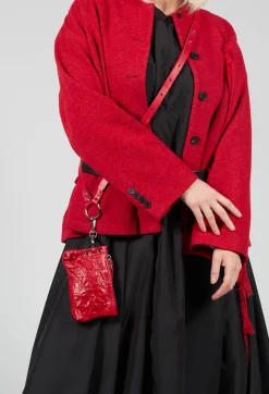 Bread and Butter Bags^Cross Body Mini Bag in Red