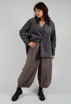 Amici Trousers^Cuffed Hem Trousers in Iron