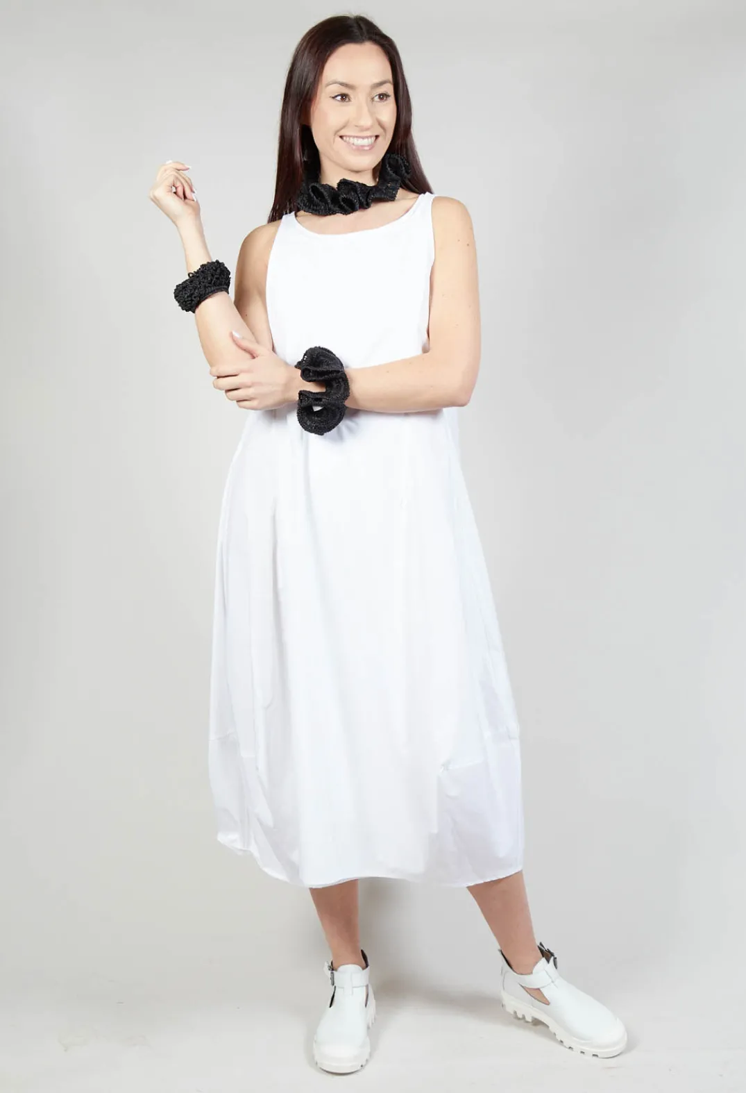 Rundholz Mainline Necklaces^Curled Woven Necklace in Black