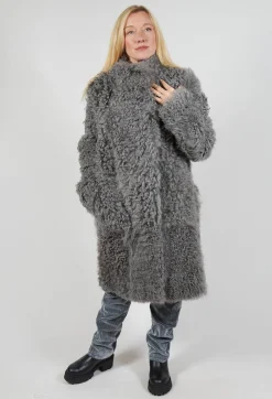 Dom Goor Coats^Curly Toscana Coat in Silver