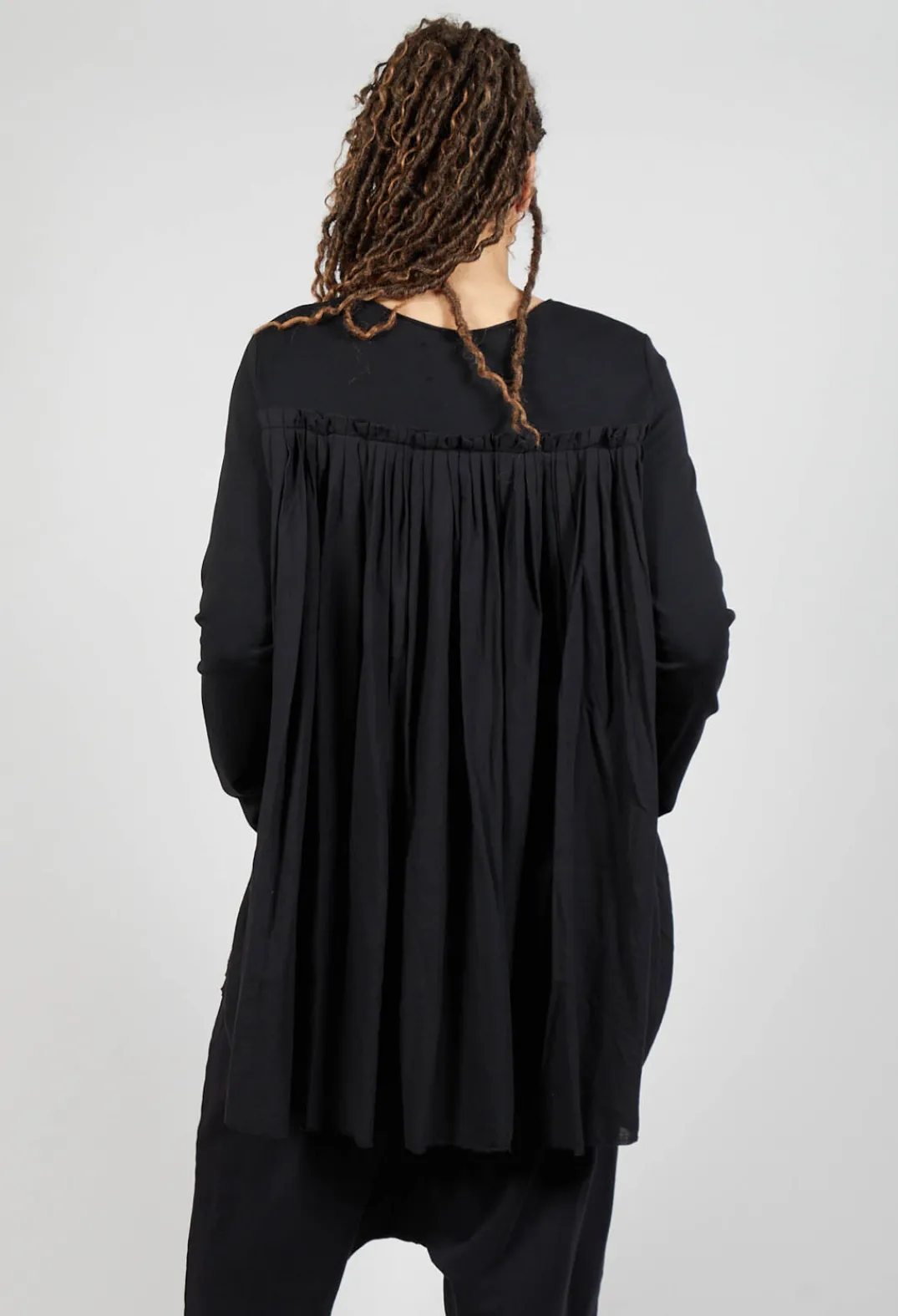 Pluslavie Jackets^Curtain Jacket in Black