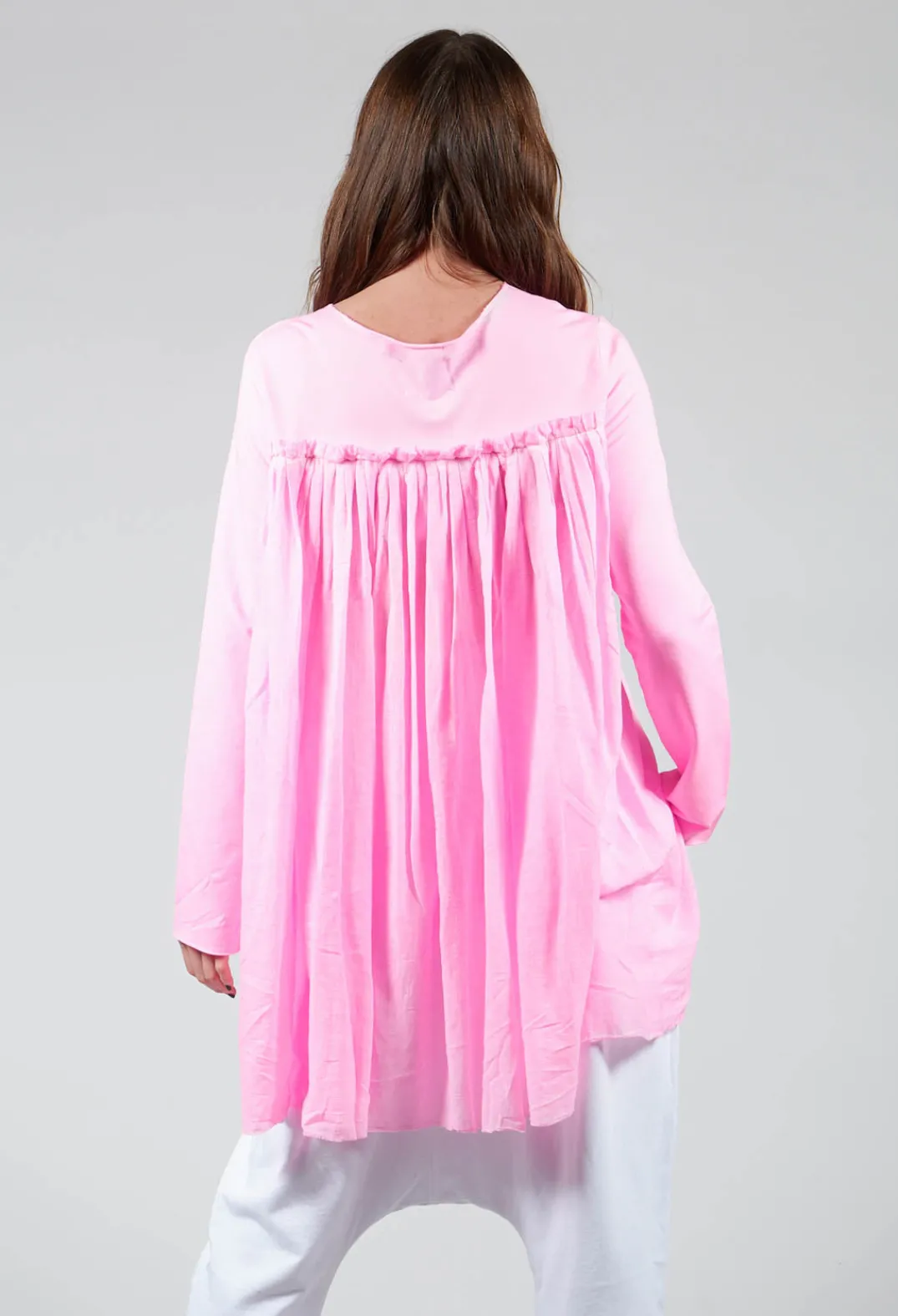Pluslavie Jackets^Curtain Jacket in Neon Pink