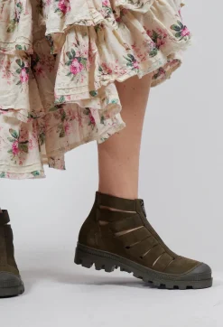 Lofina Boots^Cutout Sandals in London Forest