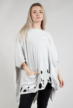 Philomena Christ Tops^Cut-Out Top in Silver