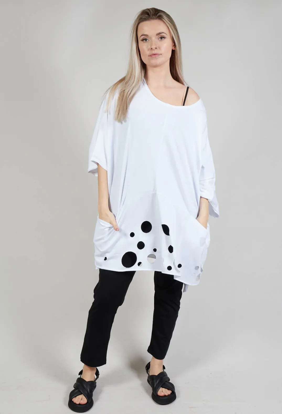 Philomena Christ Tops^Cut-Out Top in White