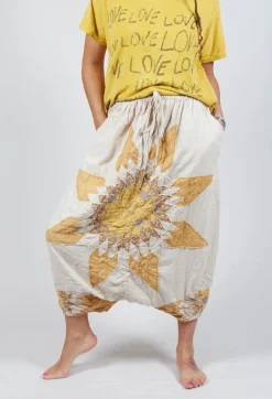 Magnolia Pearl Trousers^Dailn Quiltwork Trousers in Moonlight